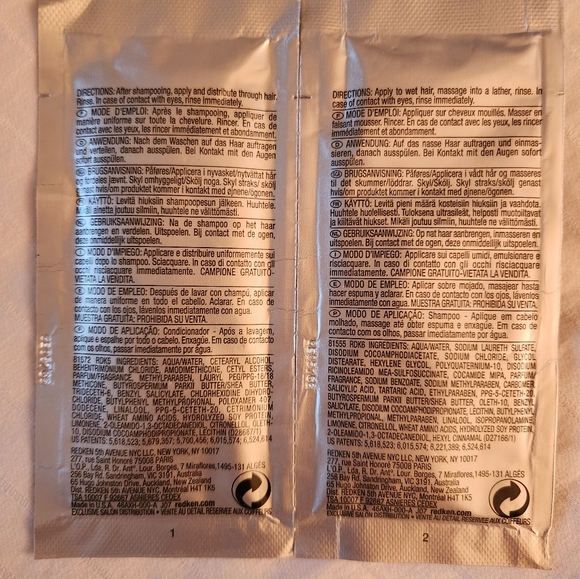 🪷5/$25! REDKEN 5th Avenue NYC Real Control Shampoo & Conditioner Set Travel Sz - Picture 2 of 10